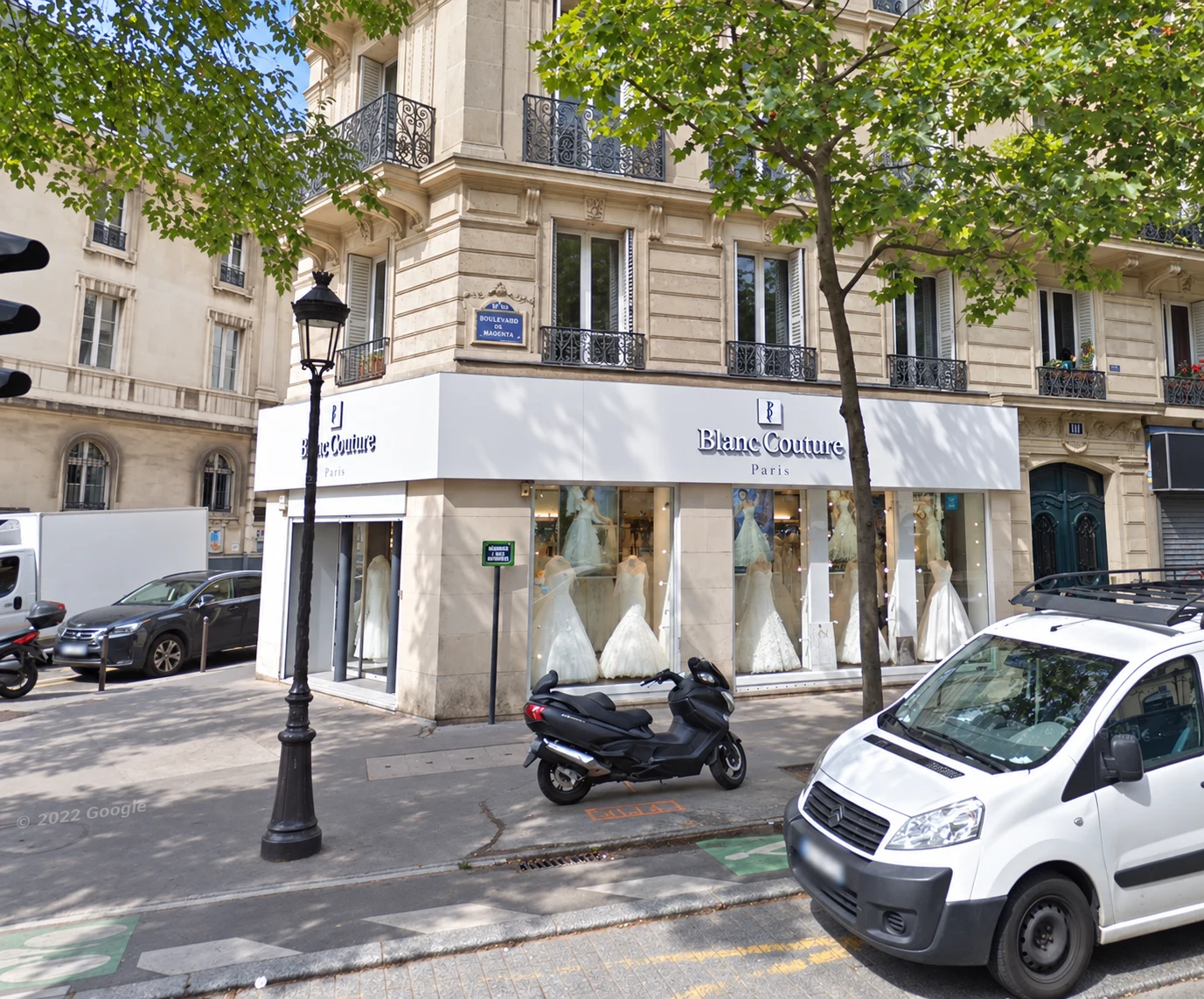 Façade du local commercial — Magenta · Gare du Nord